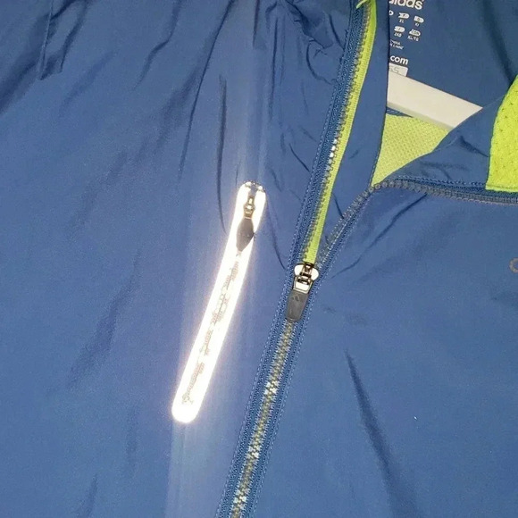 Adidas adistar refective full zip jacket Blue size XL - Picture 9 of 11